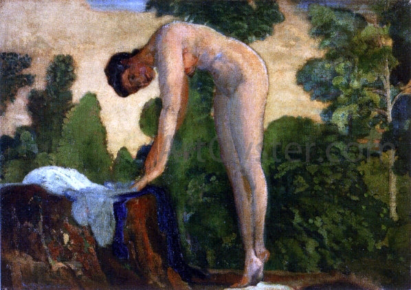 Arthur B Davies Nude in Forest - Hand Painted Oil Painting