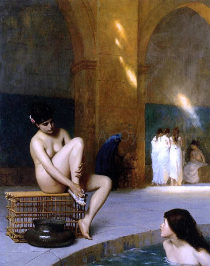 Jean-Leon Gerome Nude Woman - Hand Painted Oil Painting