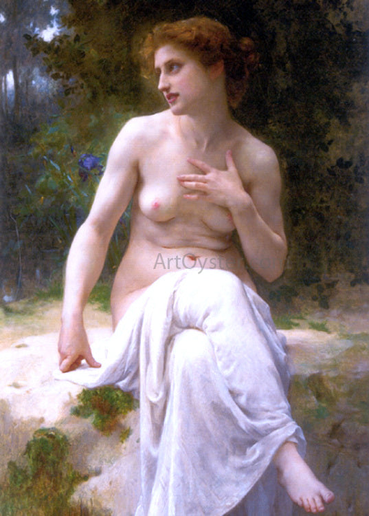 Guillaume Seignac A Nymphe - Hand Painted Oil Painting