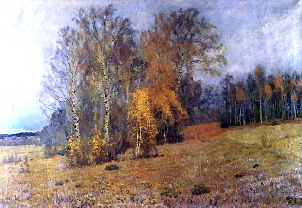 Isaac Ilich Levitan October - Hand Painted Oil Painting