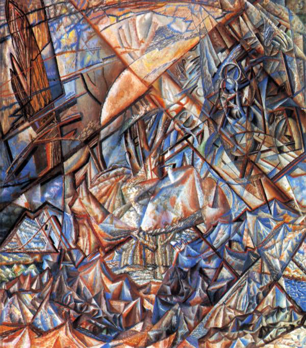 Pavel Filonov October Landscape Formula - Hand Painted Oil Painting