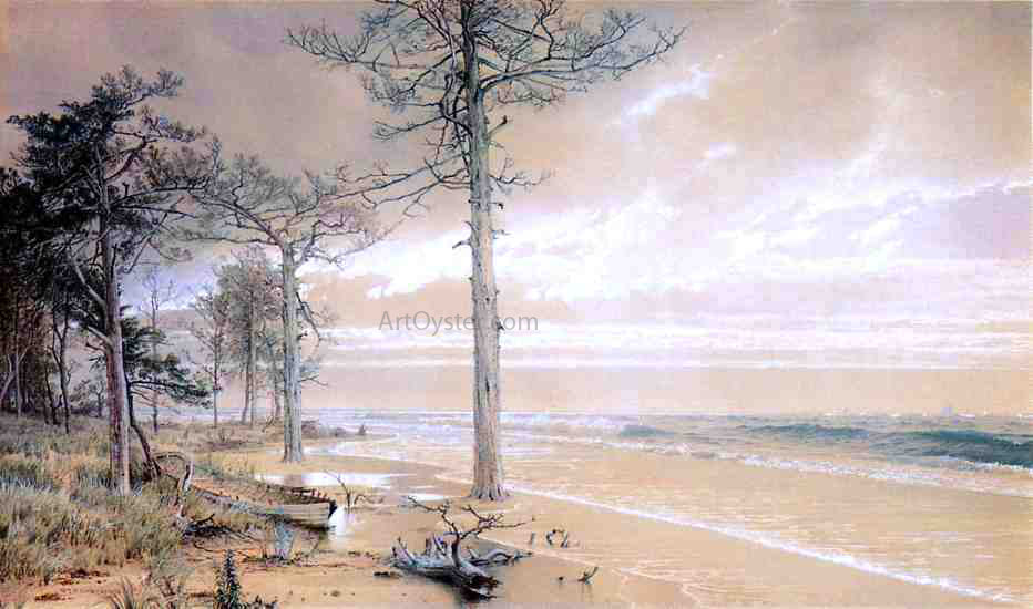  William Trost Richards Off Atlantic City - Hand Painted Oil Painting