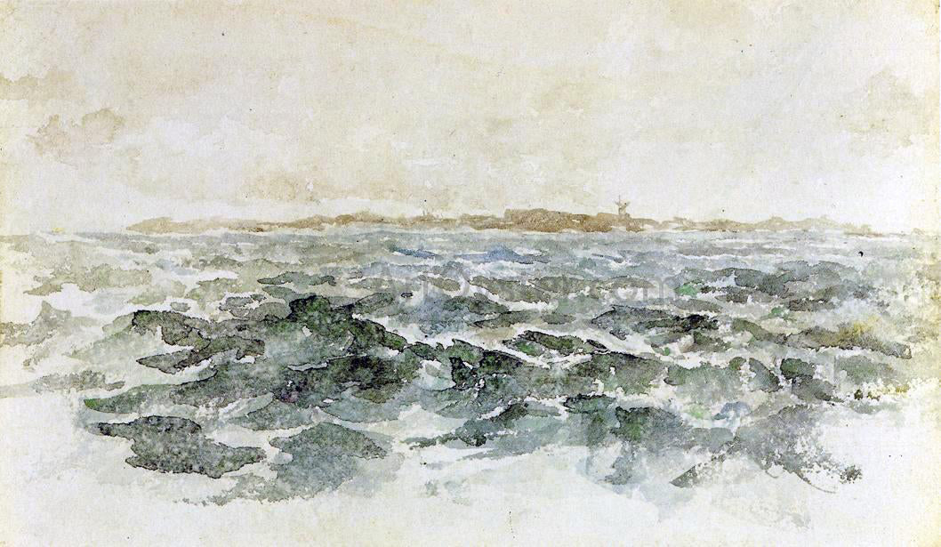 James McNeill Whistler Off the Dutch Coast - Hand Painted Oil Painting