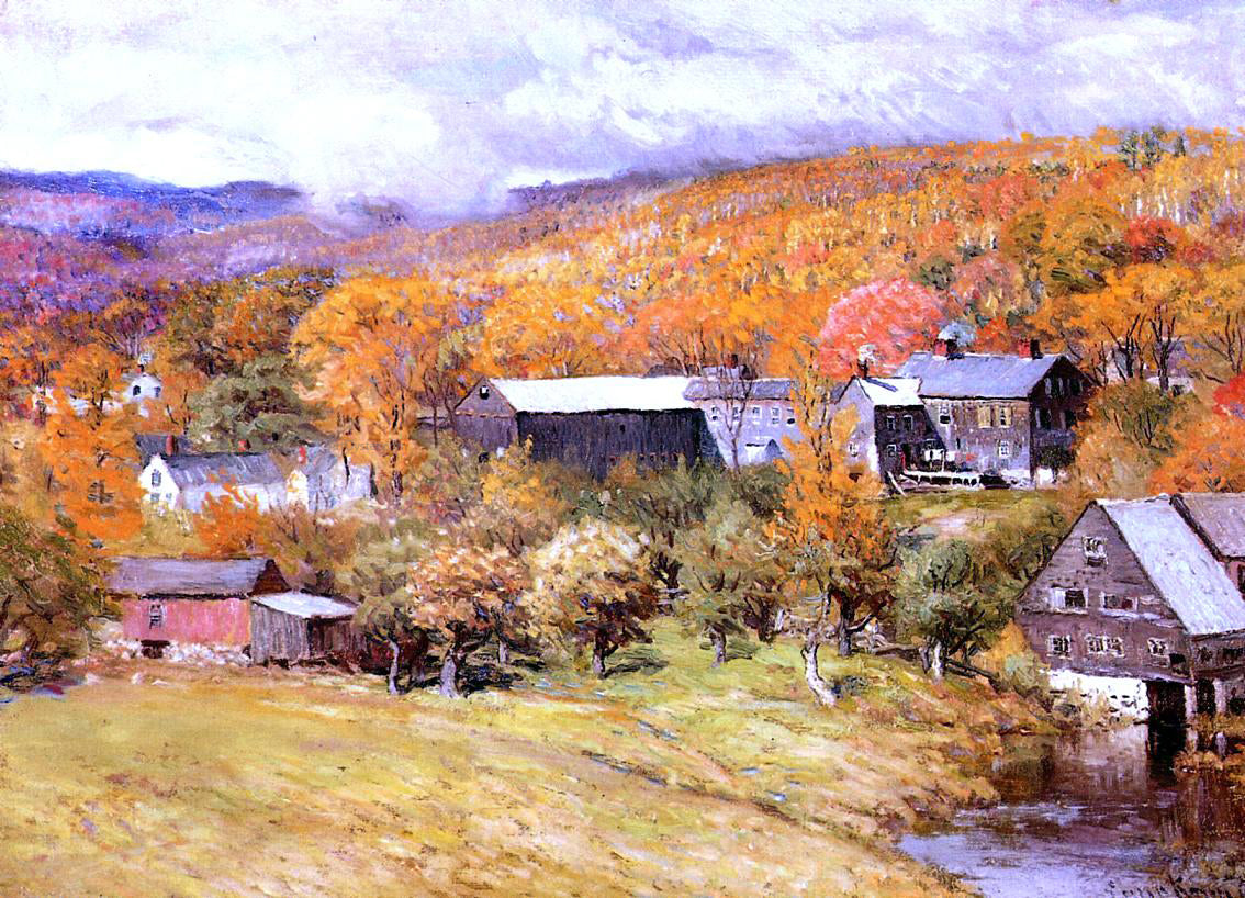 John Joseph Enneking Ogunquit, Maine - Hand Painted Oil Painting