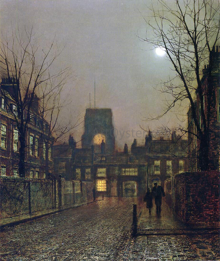 John Atkinson Grimshaw Old Chelsea - Hand Painted Oil Painting