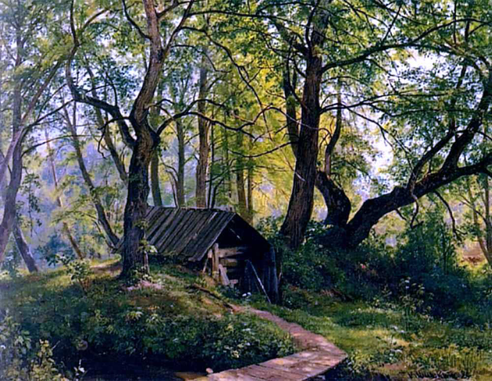  Ivan Ivanovich Shishkin Old limes - Hand Painted Oil Painting