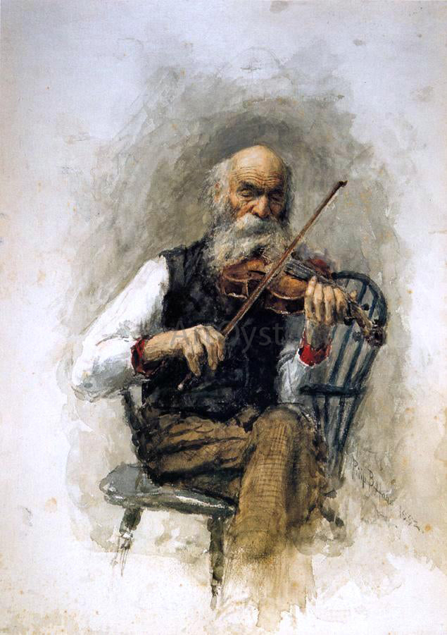 Philip B Hahs Old Recollections - Hand Painted Oil Painting