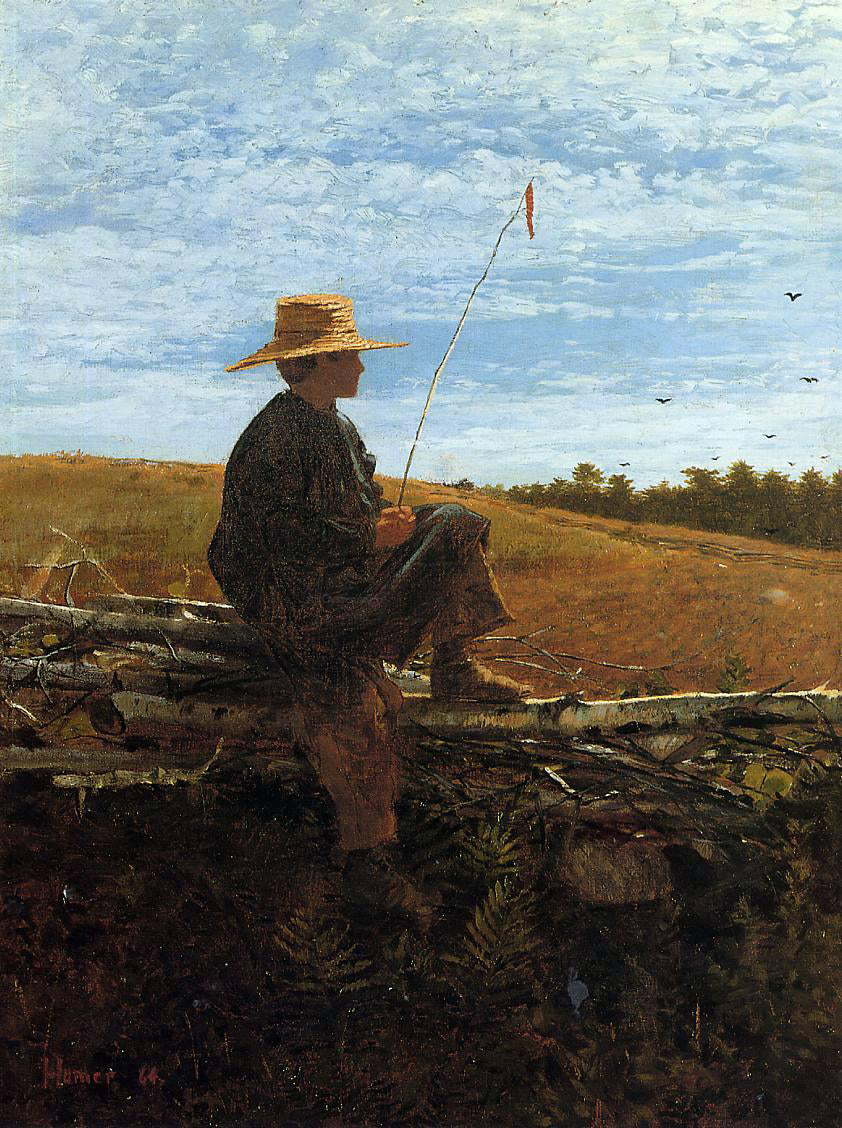 Winslow Homer On Guard - Hand Painted Oil Painting