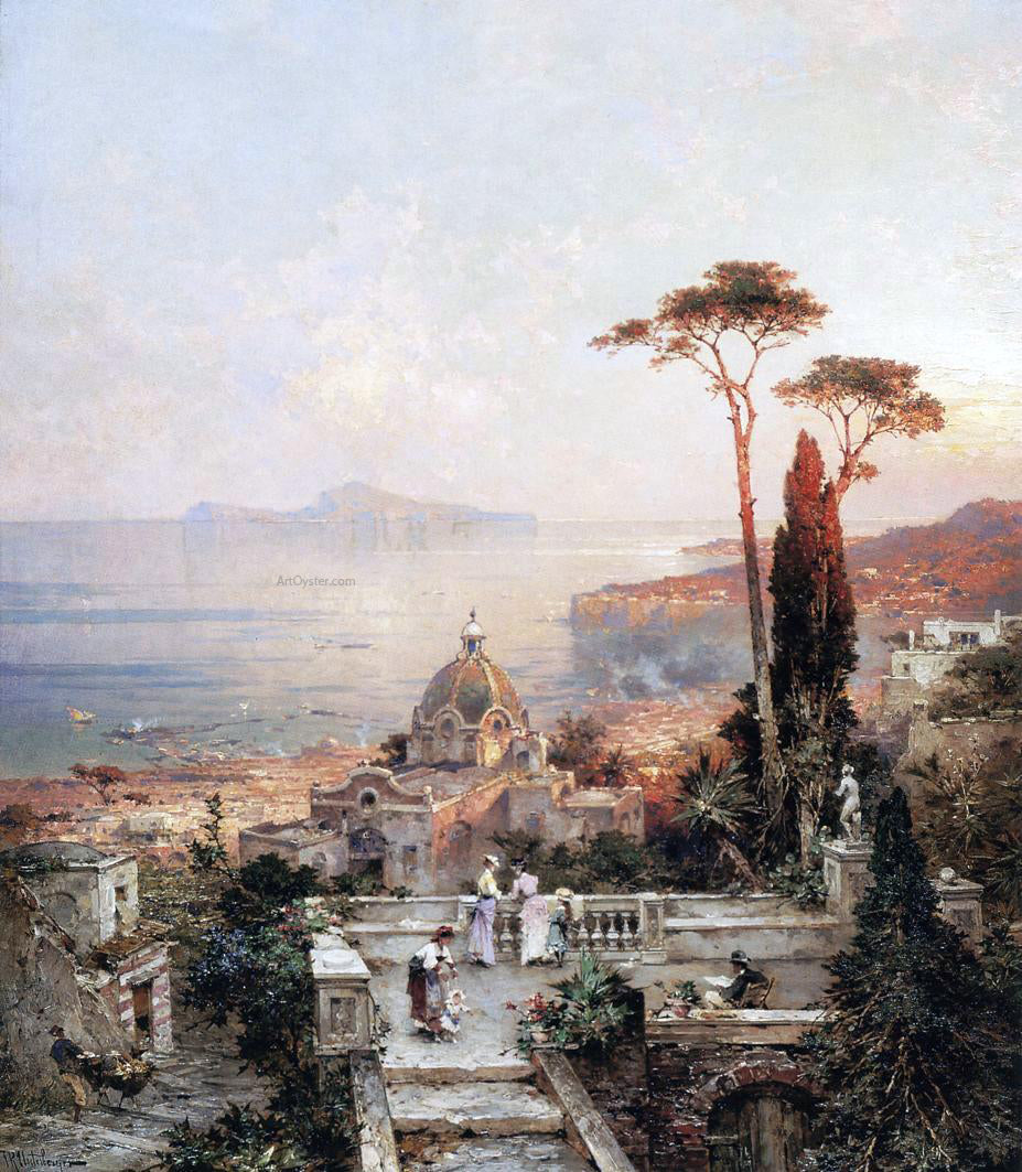 Lemuel Everett Wilmarth On Guard - Hand Painted Oil Painting