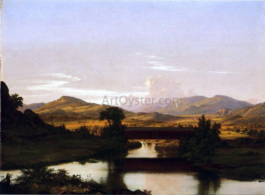 Frederic Edwin Church On Otter Creek - Hand Painted Oil Painting