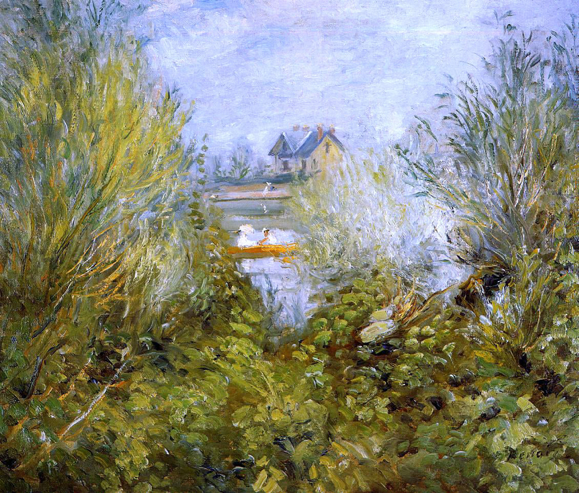 Pierre Auguste Renoir On the Seine, near Argenteuil - Hand Painted Oil Painting