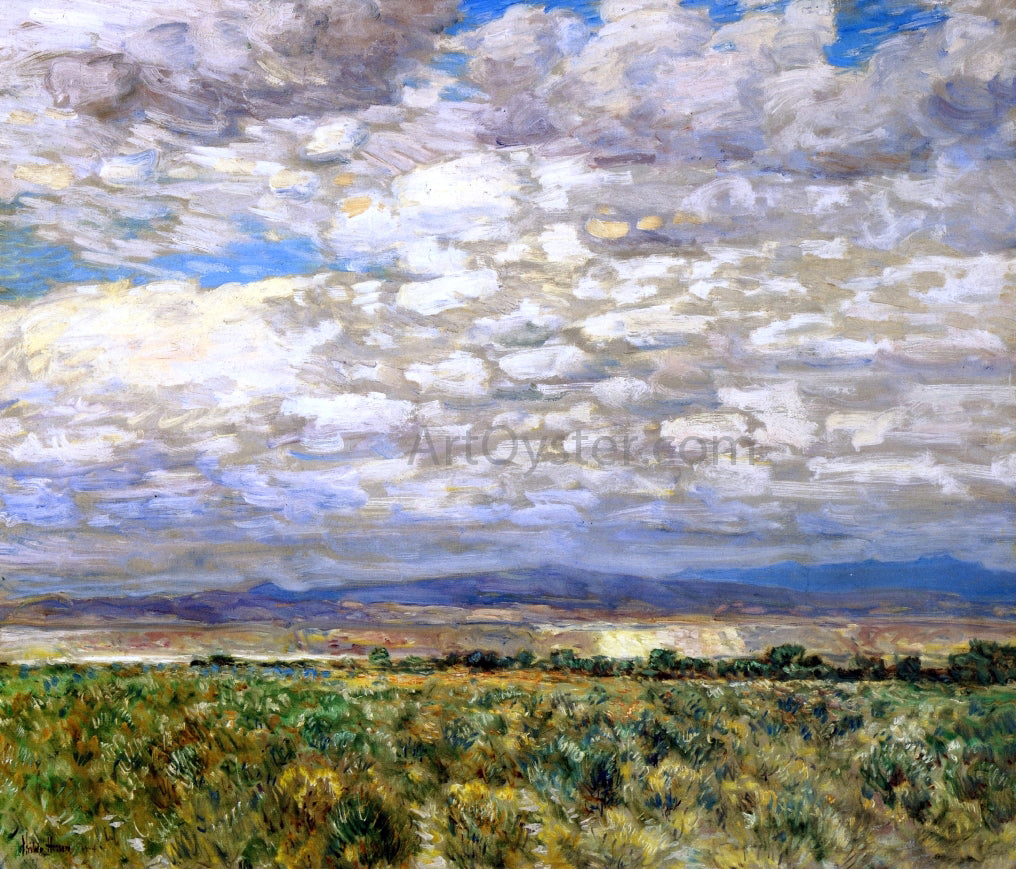 Frederick Childe Hassam On the Snake River, Oregon - Hand Painted Oil Painting