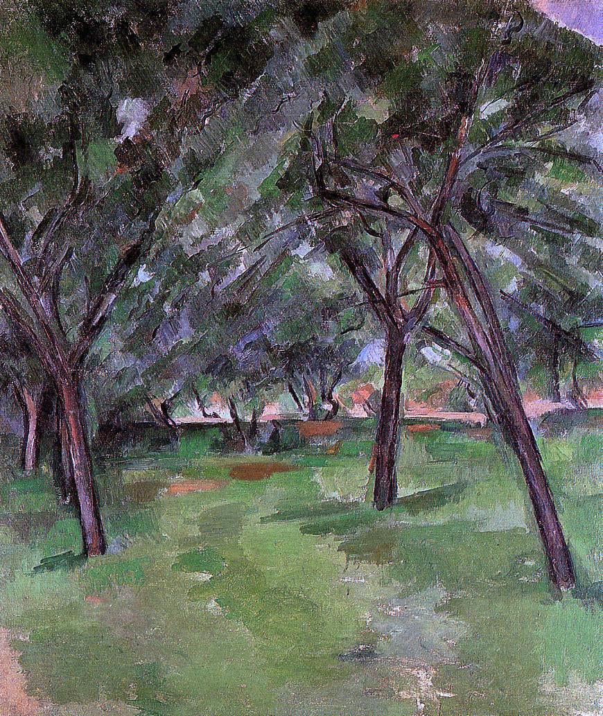 Paul Cezanne Orchard - Hand Painted Oil Painting