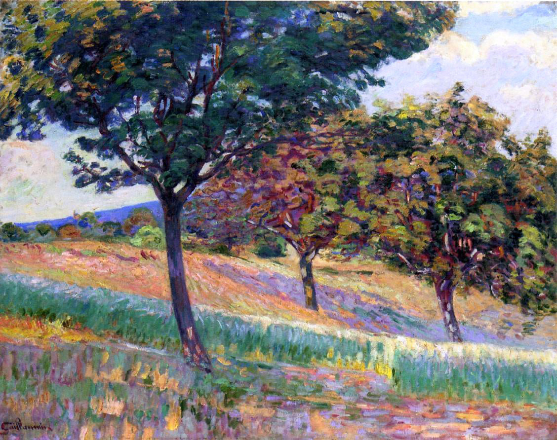 Armand Guillaumin Orchard at the Edge of the Woods in Saint-Cheron - Hand Painted Oil Painting