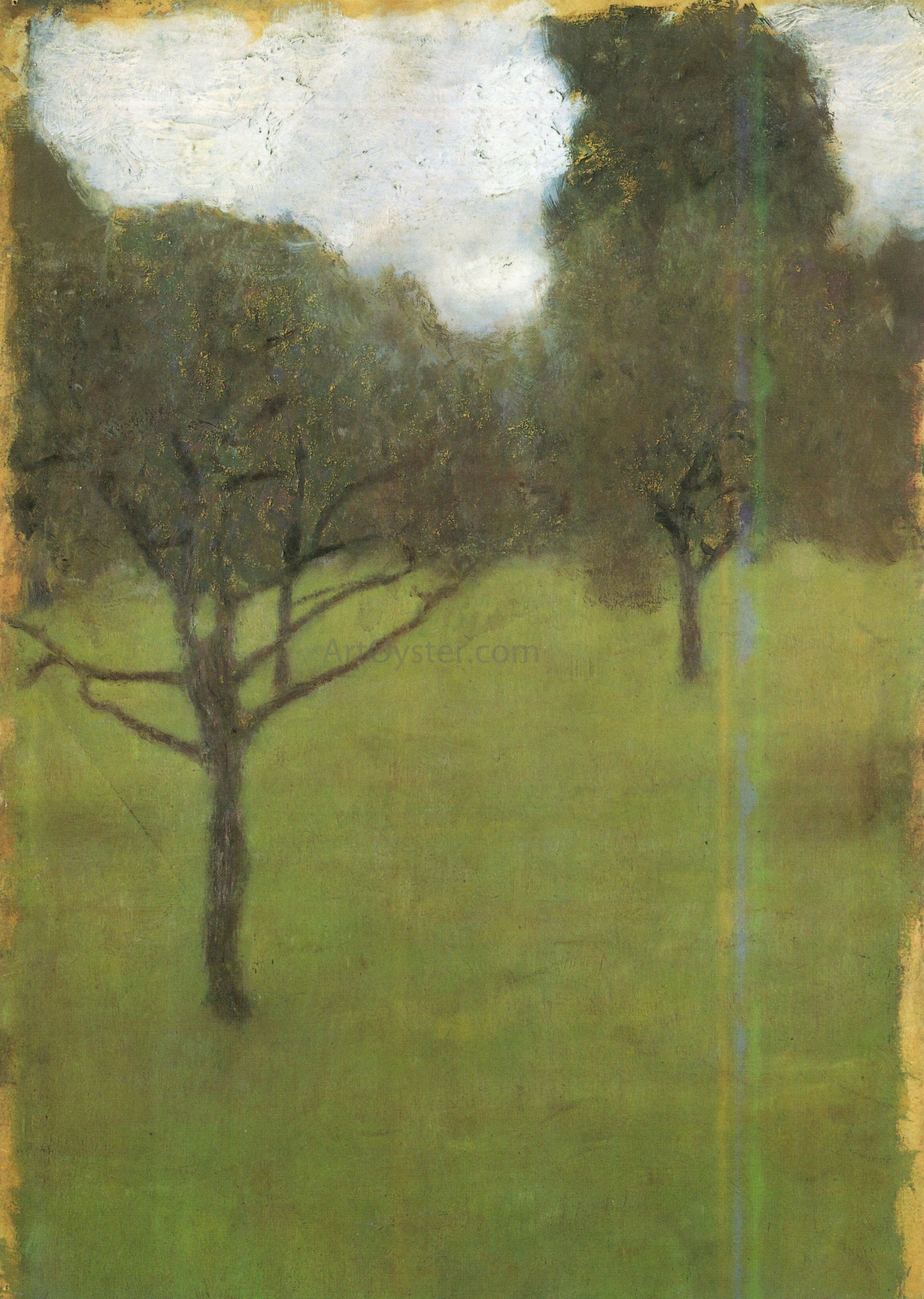 Gustav Klimt Orchard - Hand Painted Oil Painting