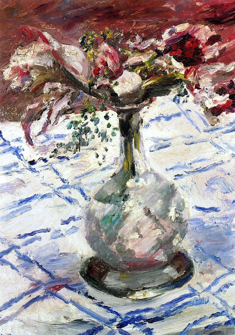 Lovis Corinth Orchids - Hand Painted Oil Painting