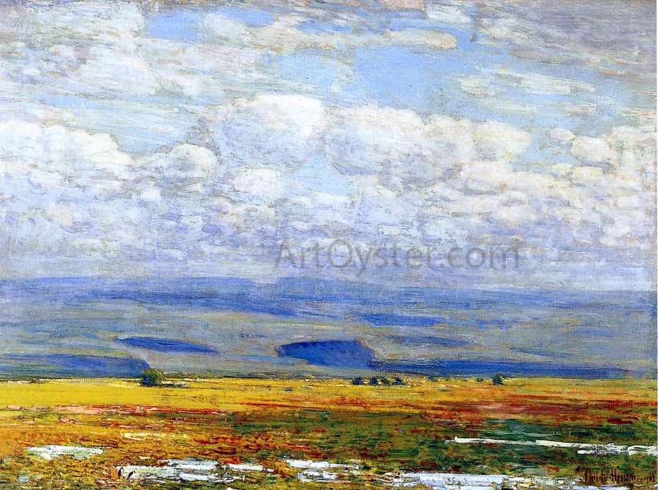 Frederick Childe Hassam Oregon Landscape - Hand Painted Oil Painting
