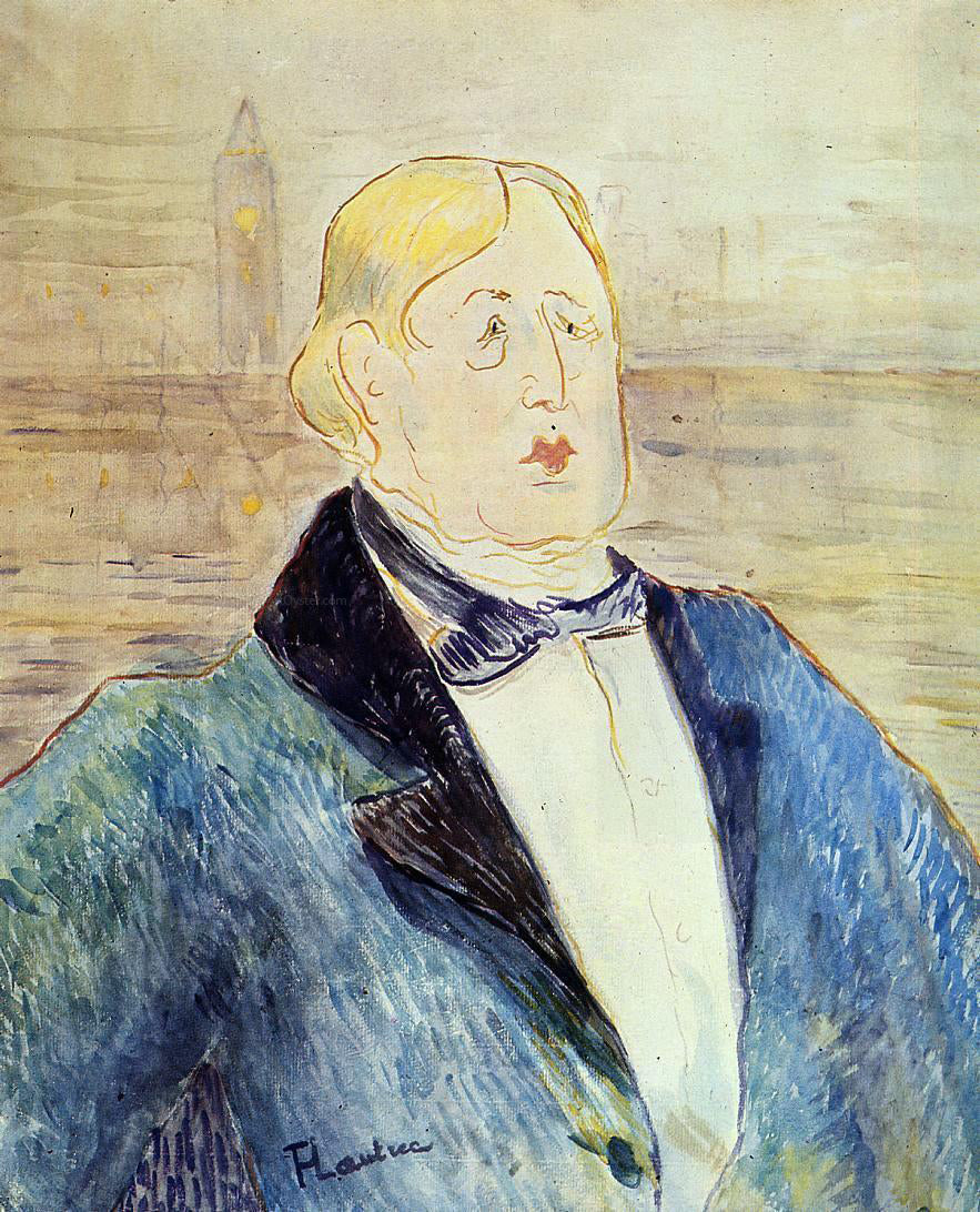 Henri De Toulouse-Lautrec Oscar Wilde - Hand Painted Oil Painting