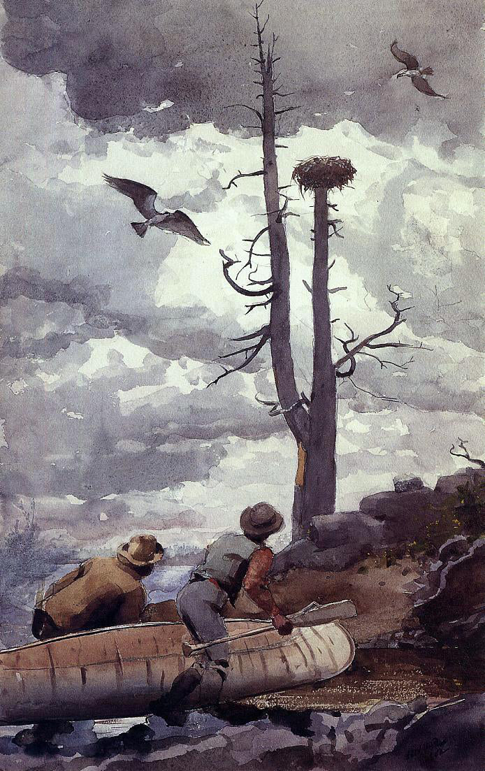 Winslow Homer Osprey's Nest - Hand Painted Oil Painting