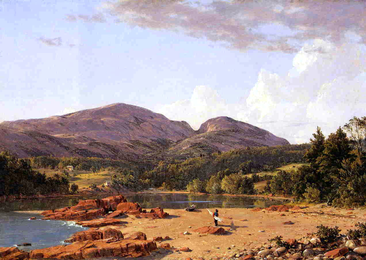 Frederic Edwin Church Otter Creek, Mount Desert - Hand Painted Oil Painting