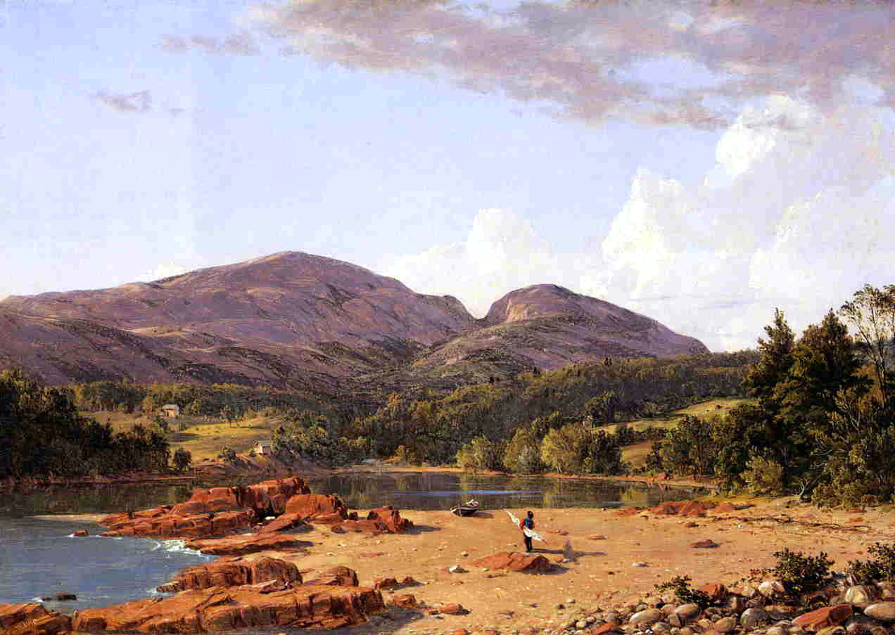  Frederic Edwin Church Otter Creek, Mount Desert - Hand Painted Oil Painting