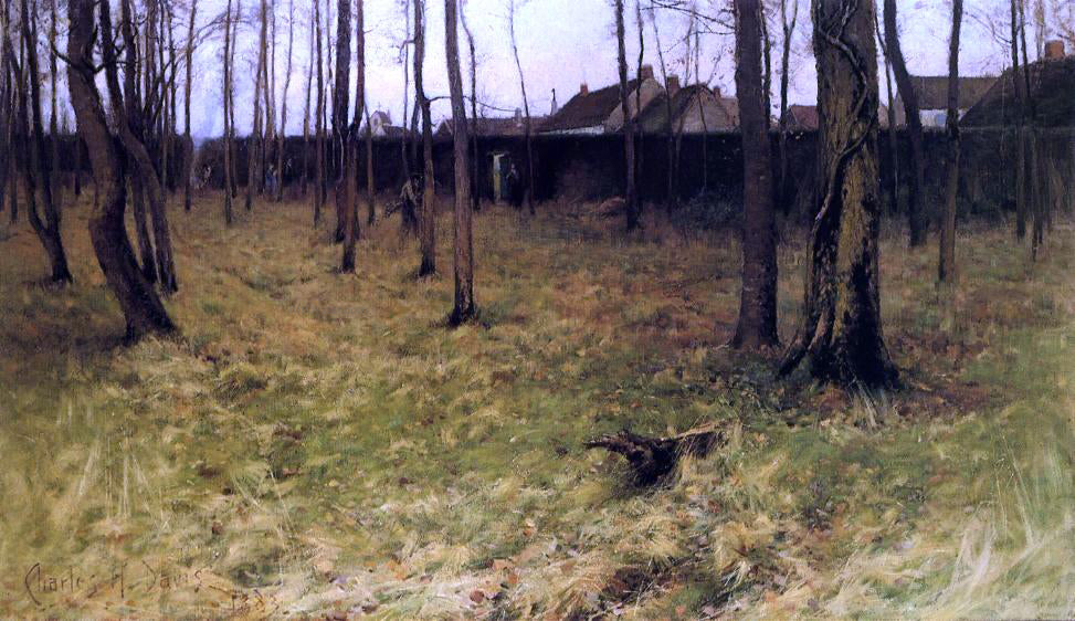 Charles Harold Davis Outside the Village - Hand Painted Oil Painting