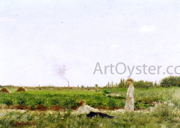 Jean-Francois Raffaelli Outskirts of Lyon, France - Hand Painted Oil Painting