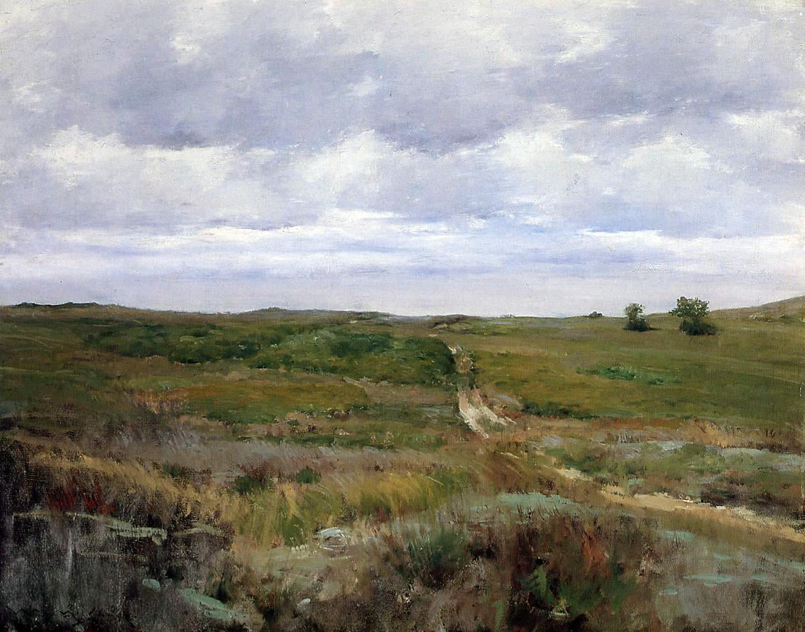 William Merritt Chase Over the Hills and Far Away - Hand Painted Oil Painting