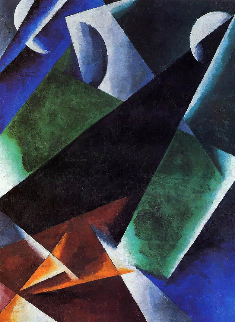 Liubov Popova Painterly Architectonic - Hand Painted Oil Painting
