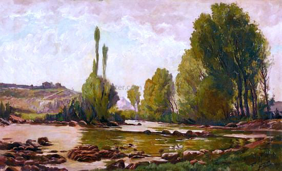 Francisco Gimeno Arasa Paisaje - Hand Painted Oil Painting