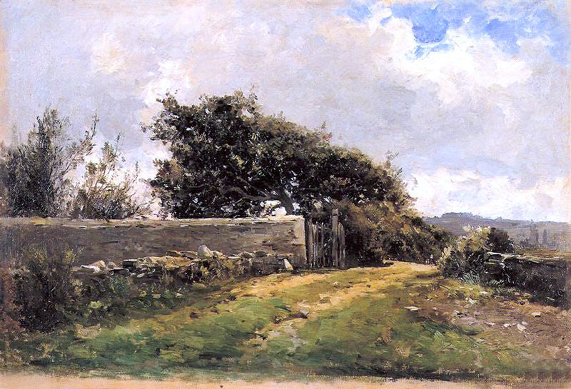 Carlos De Haes Paisaje - Hand Painted Oil Painting