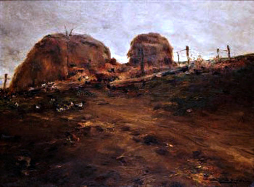 Luis Graner Paisaje - Hand Painted Oil Painting