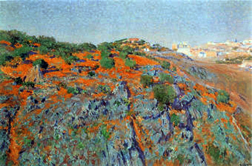 Aureliano De Beruete y Moret Paisaje de Toledo - Hand Painted Oil Painting