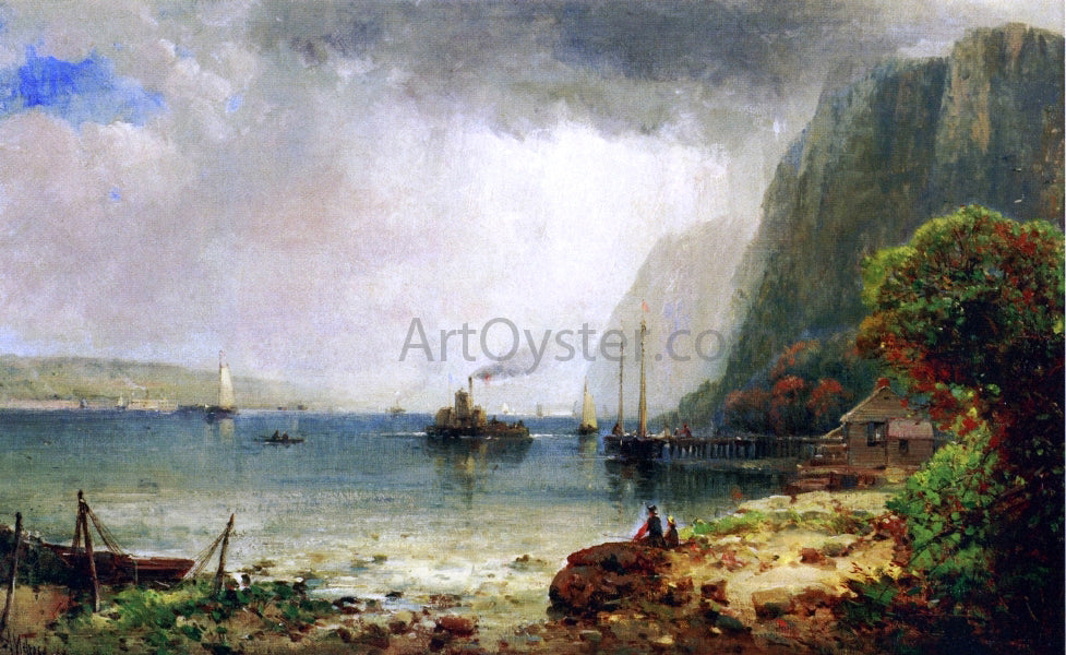 Andrew W Melrose Palisades of the Hudson - Hand Painted Oil Painting