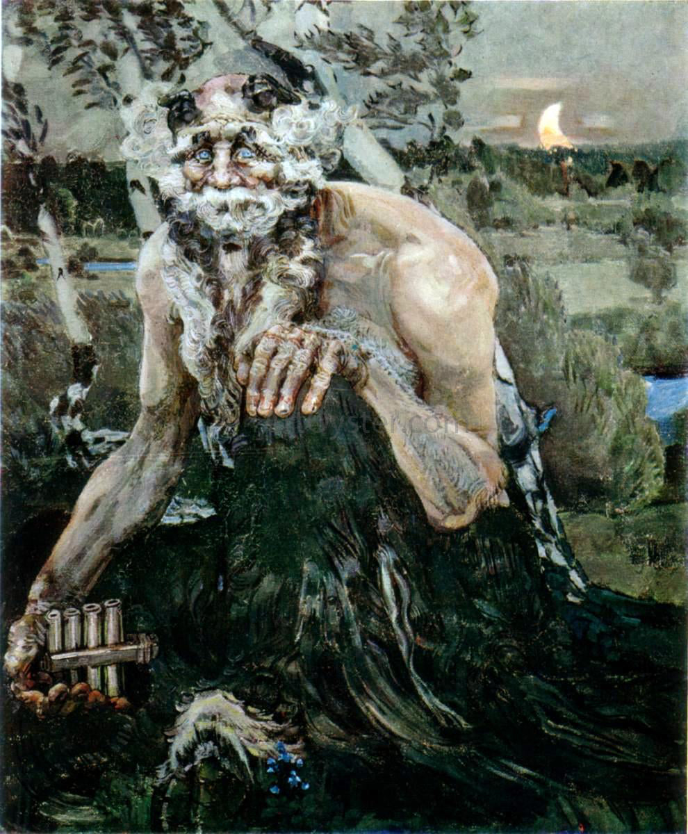 Michael Vrubel Pan - Hand Painted Oil Painting