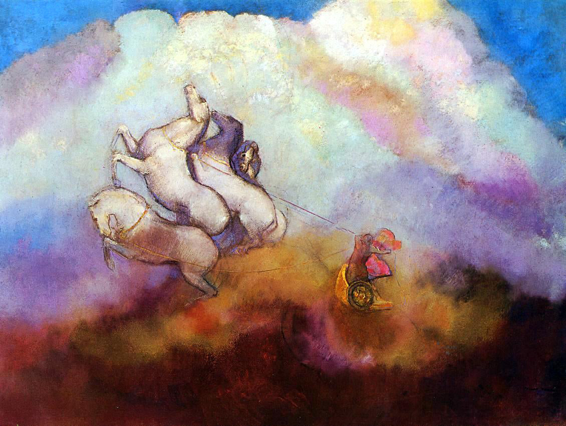 Odilon Redon Pantheon - Hand Painted Oil Painting