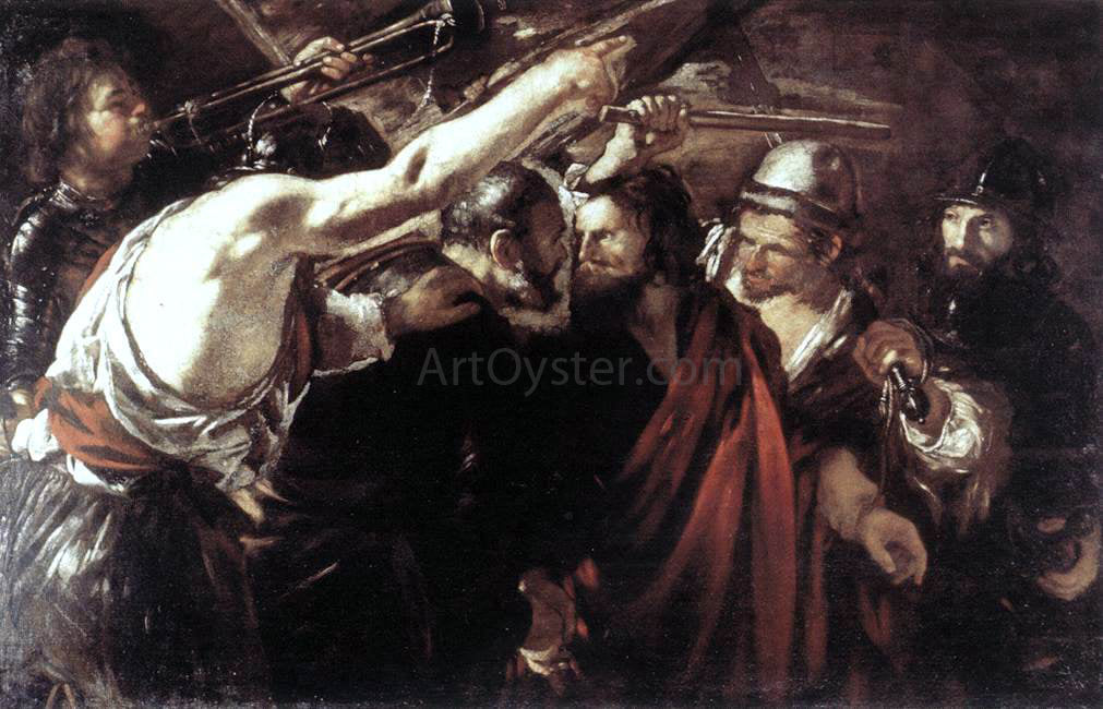 Giovanni Serodine Parting of Sts Peter and Paul Led to Martyrdom - Hand Painted Oil Painting