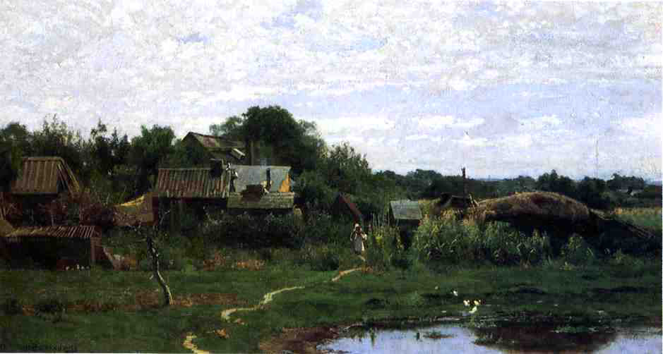 Hugh Bolton Jones Path by the Pond - Hand Painted Oil Painting