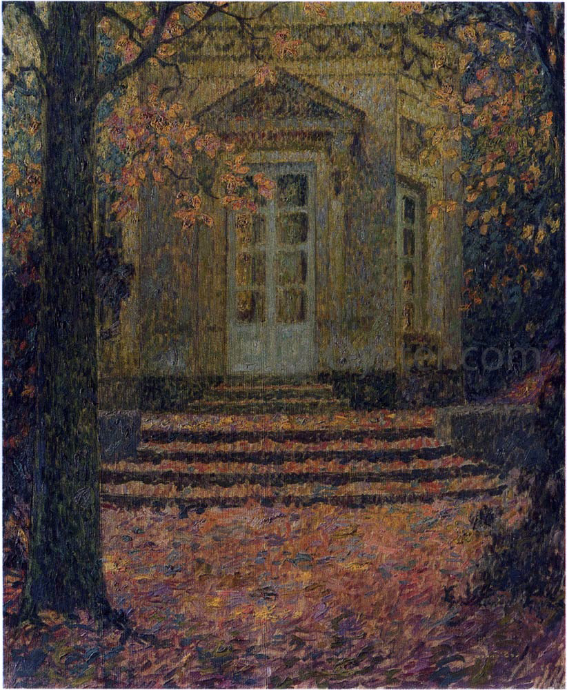 Henri Le Sidaner Pavilion of Music in Autumn - Hand Painted Oil Painting