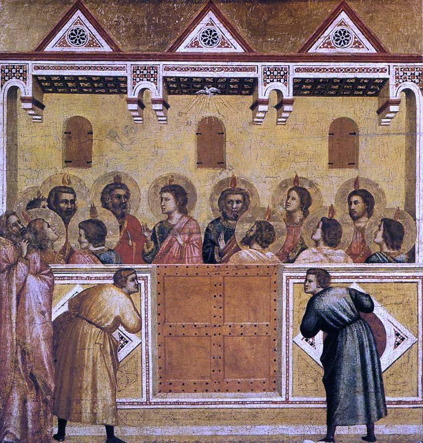 Giotto Di Bondone Pentecost - Hand Painted Oil Painting