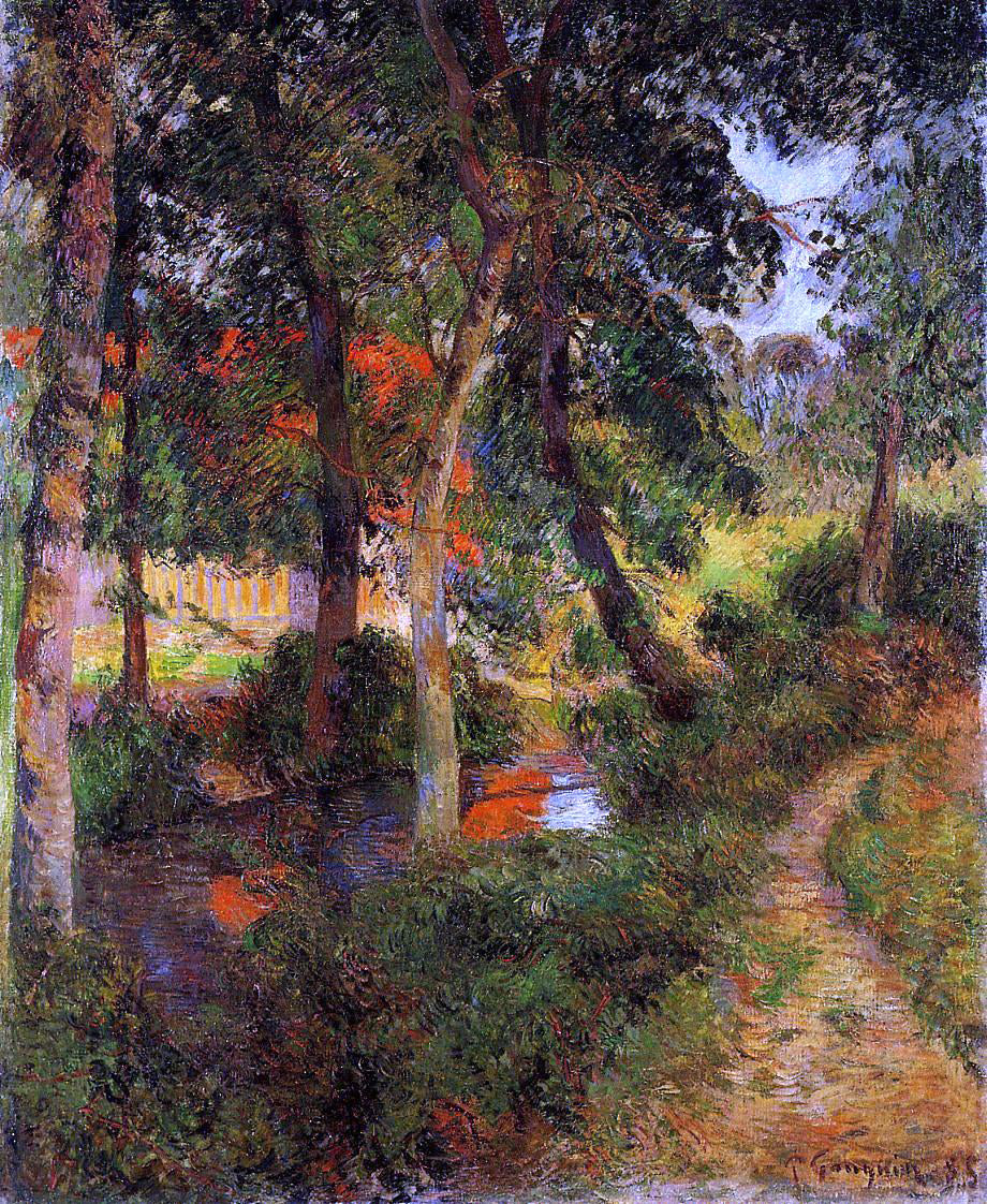  Paul Gauguin Pere Jean's Path - Hand Painted Oil Painting