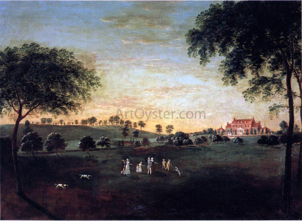 Francis Guy Perry Hall - Hand Painted Oil Painting