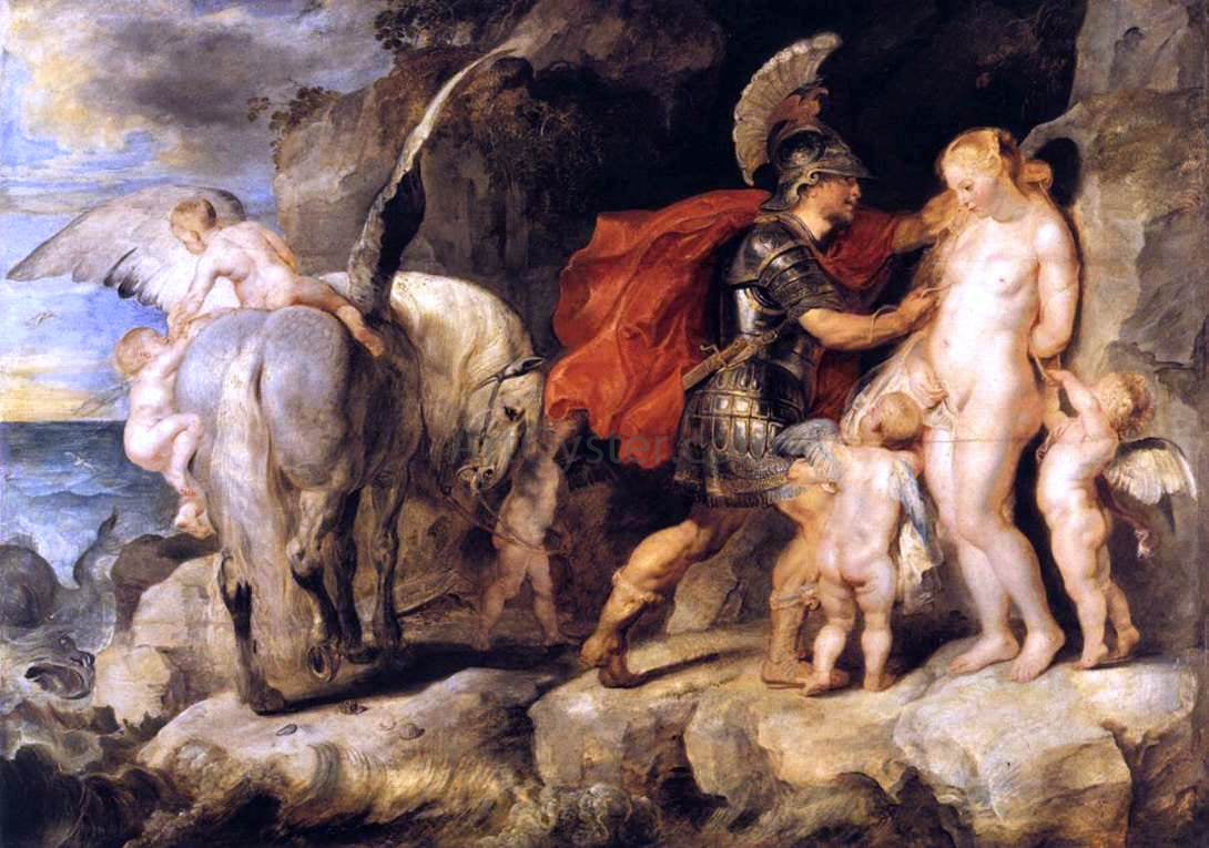 Peter Paul Rubens Perseus Freeing Andromeda - Hand Painted Oil Painting