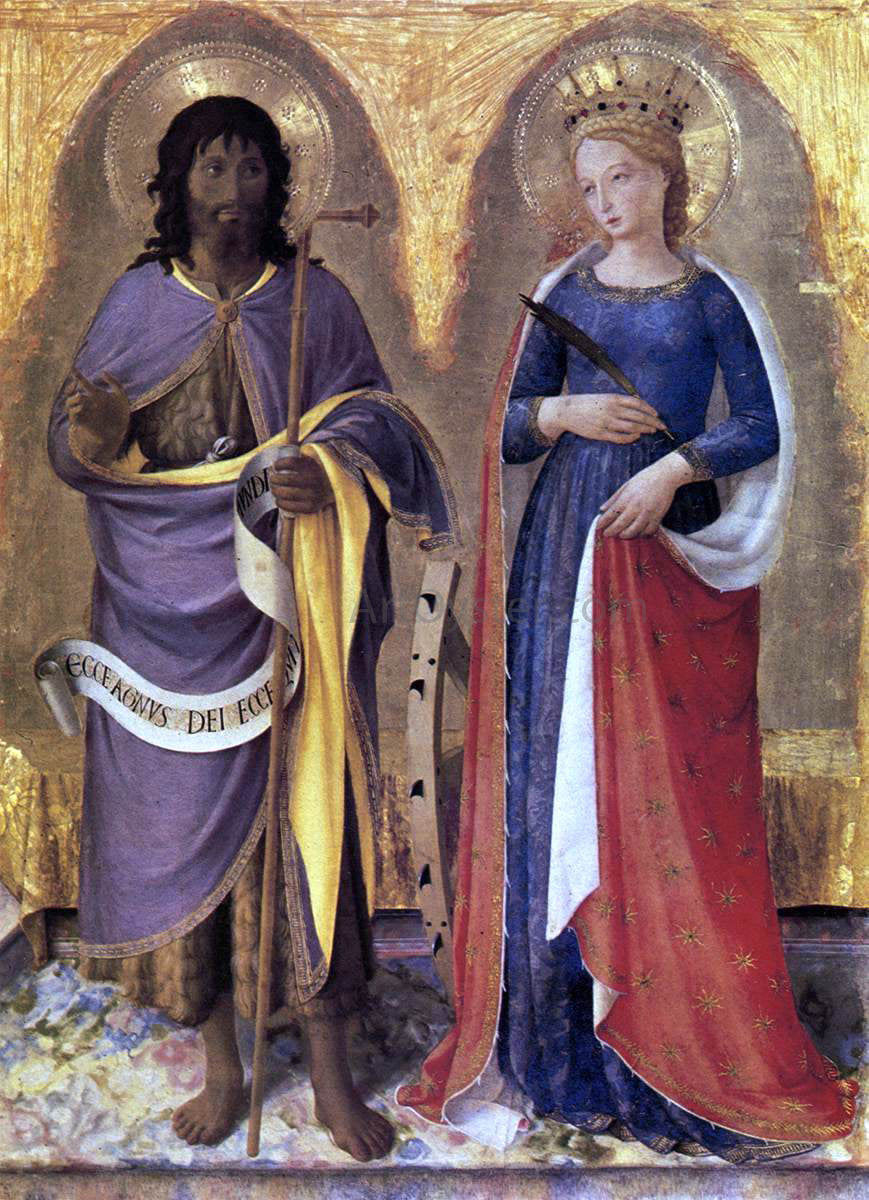  Fra Angelico Perugia Altarpiece (right panel) - Hand Painted Oil Painting