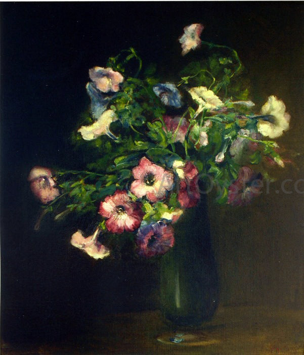 Charles Ethan Porter Petunias - Hand Painted Oil Painting