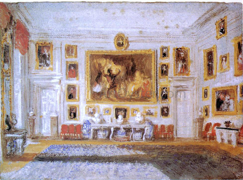 Joseph William Turner Petworth: the Drawing room - Hand Painted Oil Painting