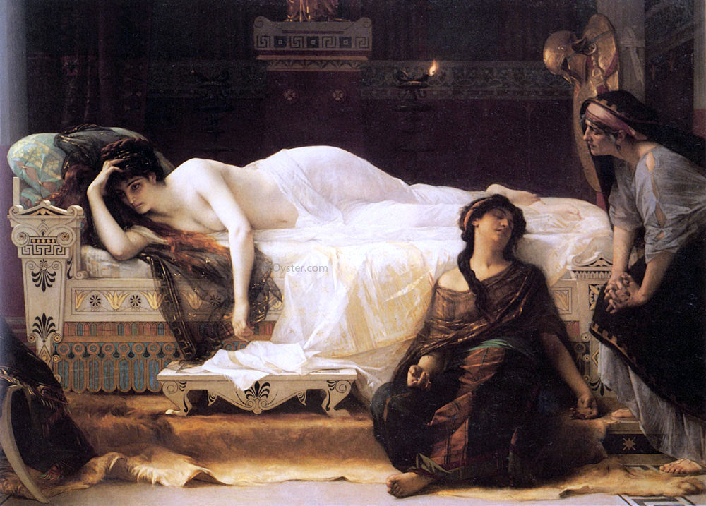 Alexandre Cabanel Phedre - Hand Painted Oil Painting