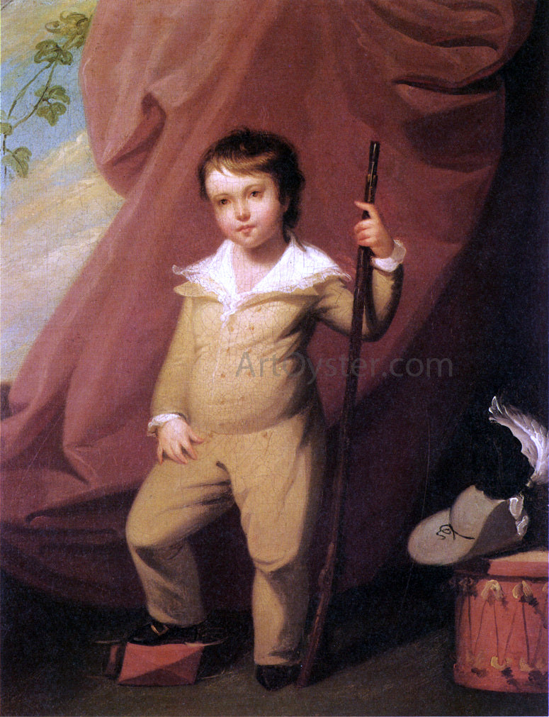 John Trumbull Philip Church - Hand Painted Oil Painting