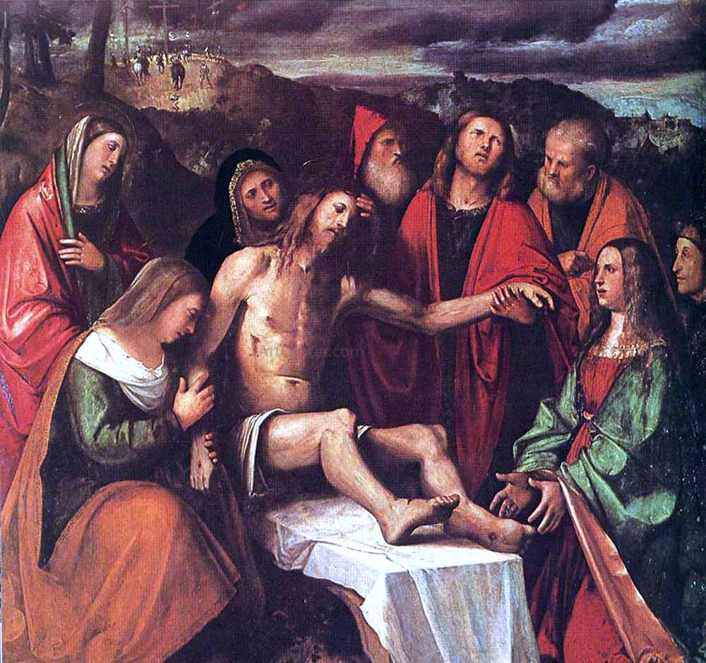 Girolamo Romanino Pieta - Hand Painted Oil Painting