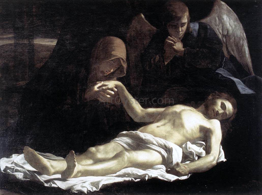 Massimo Stanzione Pieta - Hand Painted Oil Painting